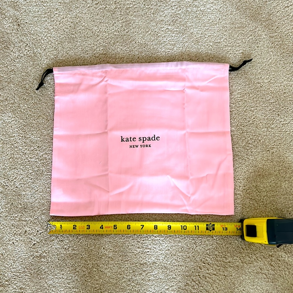 14 x 11.5 inch Kate Spade Dust bag